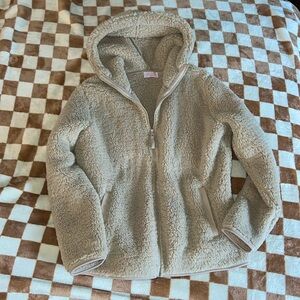 Pink Lily sherpa fleece 🥶